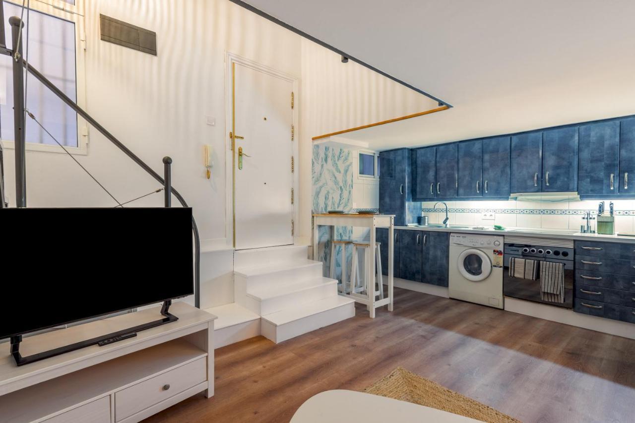 1 Bedroom 1 Bathroom Furnished - Lavapies - Duplex 마드리드 외부 사진